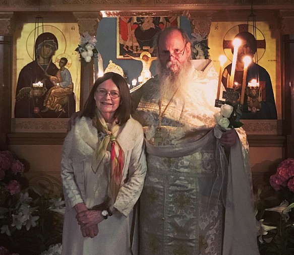 Father Spyridon and Matushka Xenia of St. John the Russian Orthodox Church