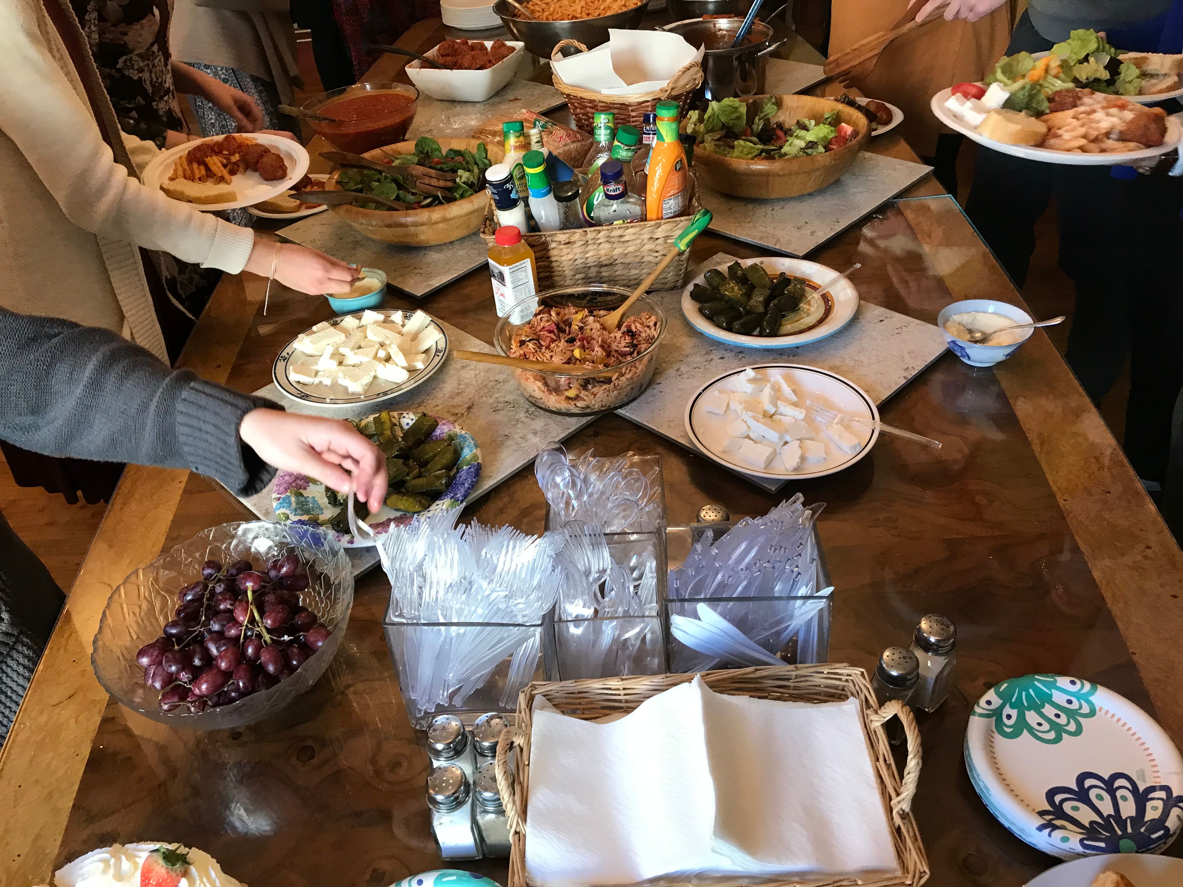 Gordon College trapeza meal