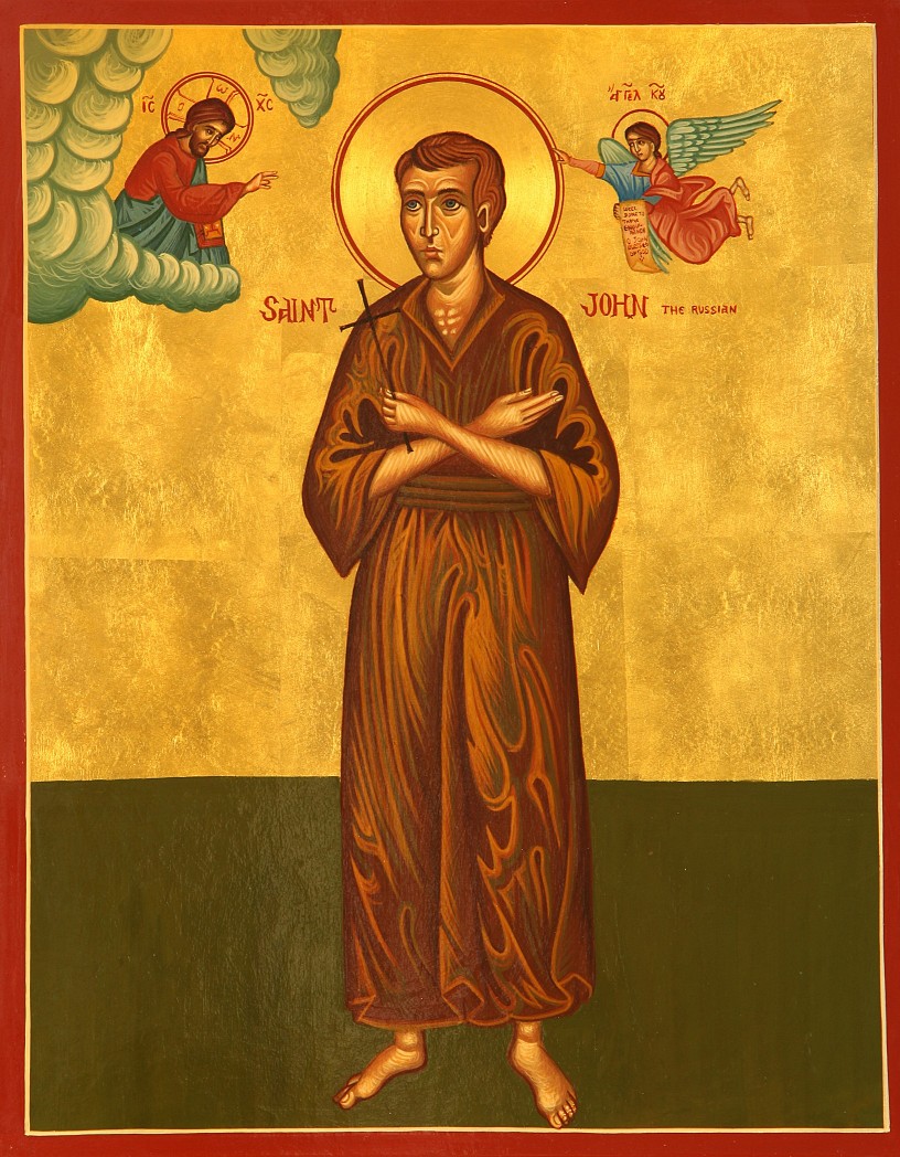 Orthodox Church of St. John the Russian - icon of St. John the Russian